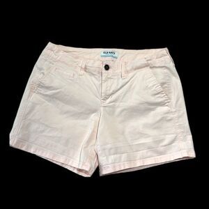 Old Navy | Light Pink Women’s Stretchy Casual Chino Summer Shorts Size 2 Preppy